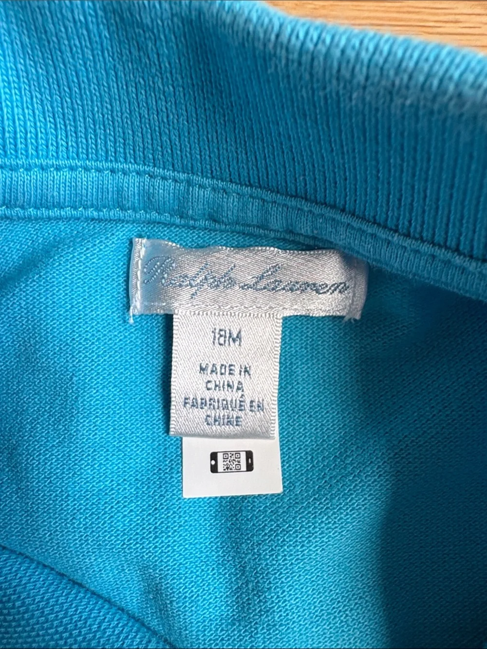 RALPH LAUREN |  Kids Polo Shirt in Bright Turquoise